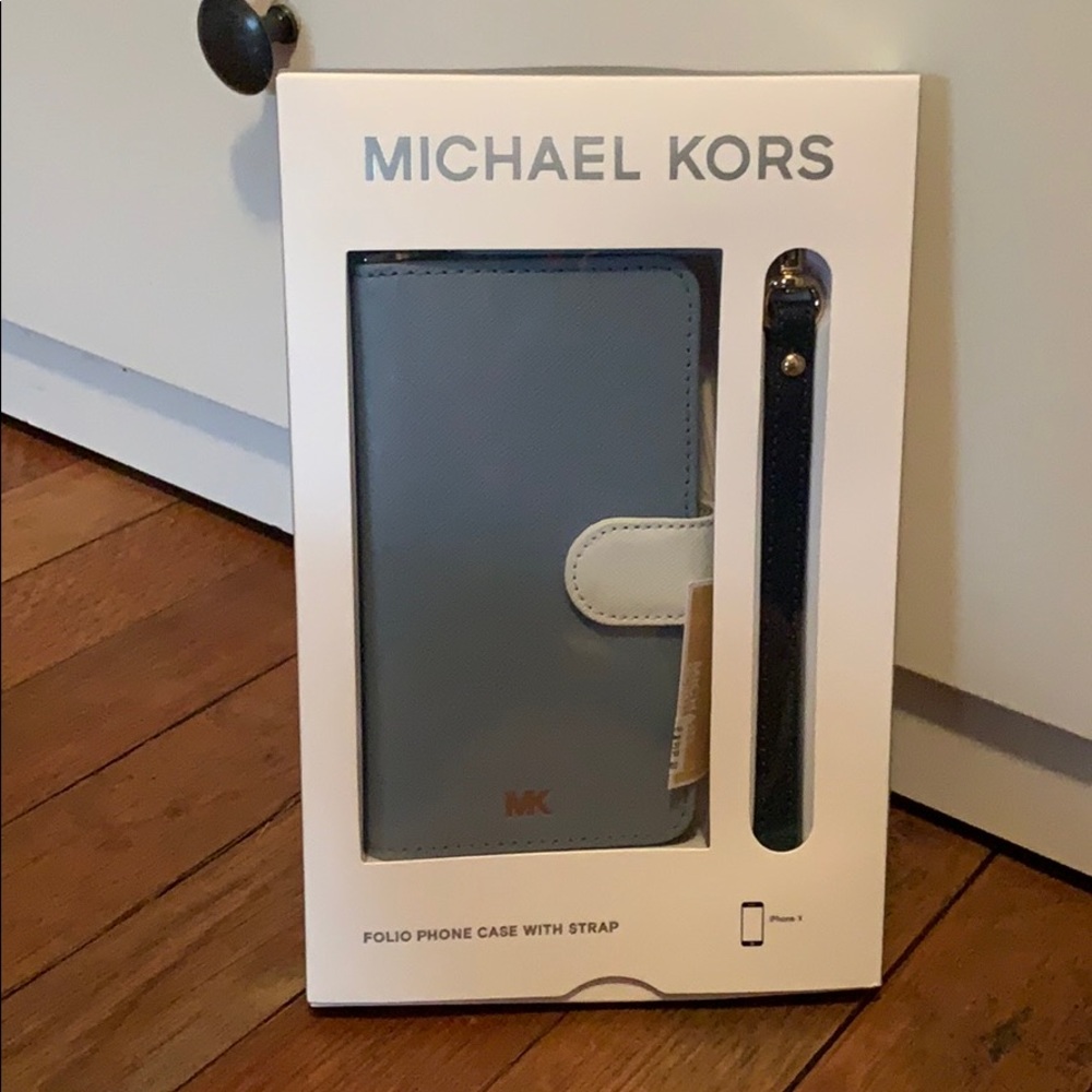 Michael Kors iphone X case with strap